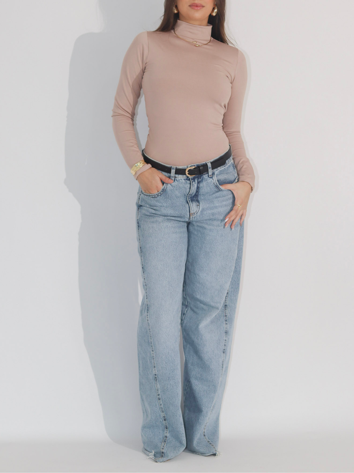 Blusa Segunda Pele Gola Alta