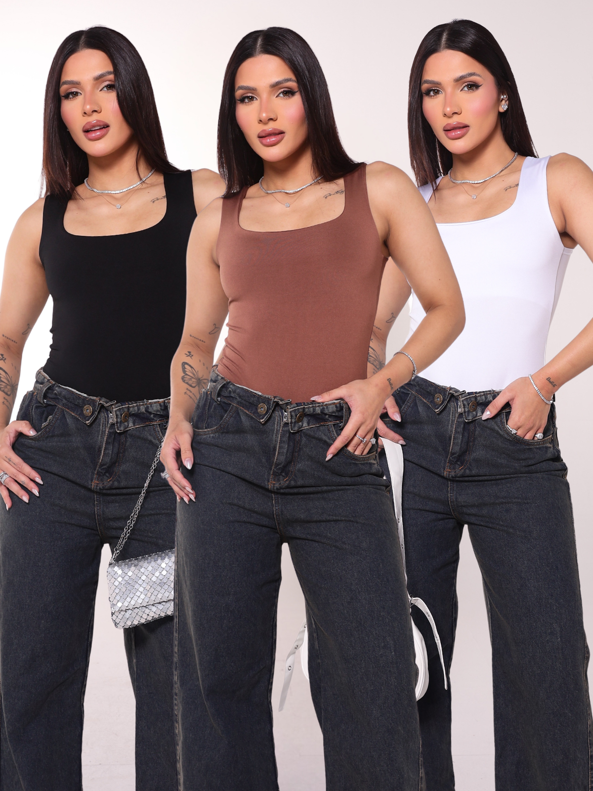 Kit Body 3 Quadrado Feminino