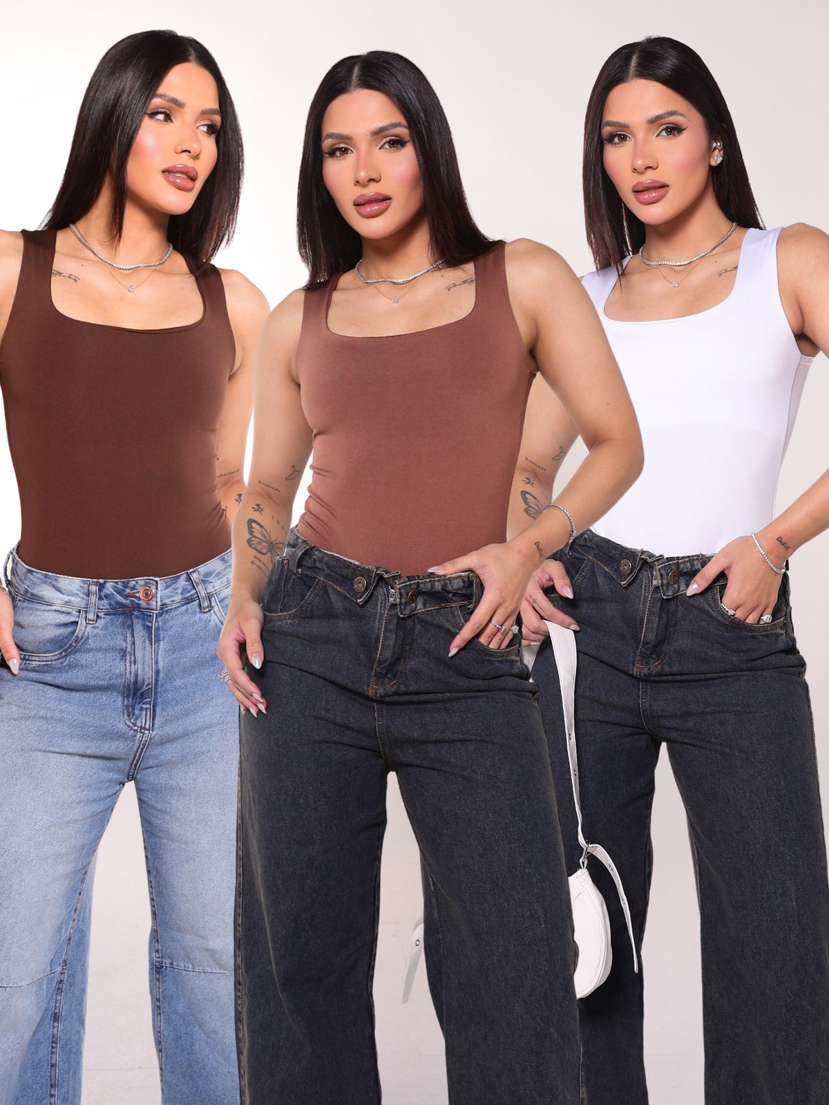Kit Body 3 Quadrado Feminino