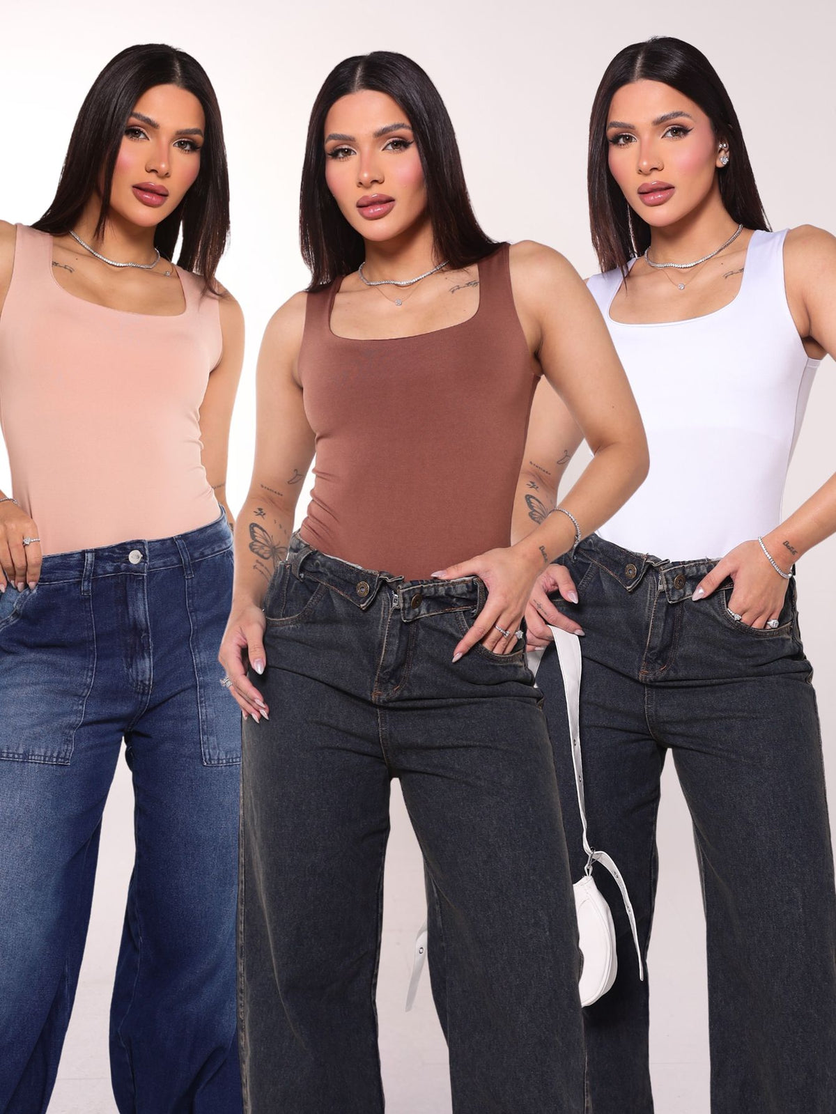 Kit Body 3 Quadrado Feminino