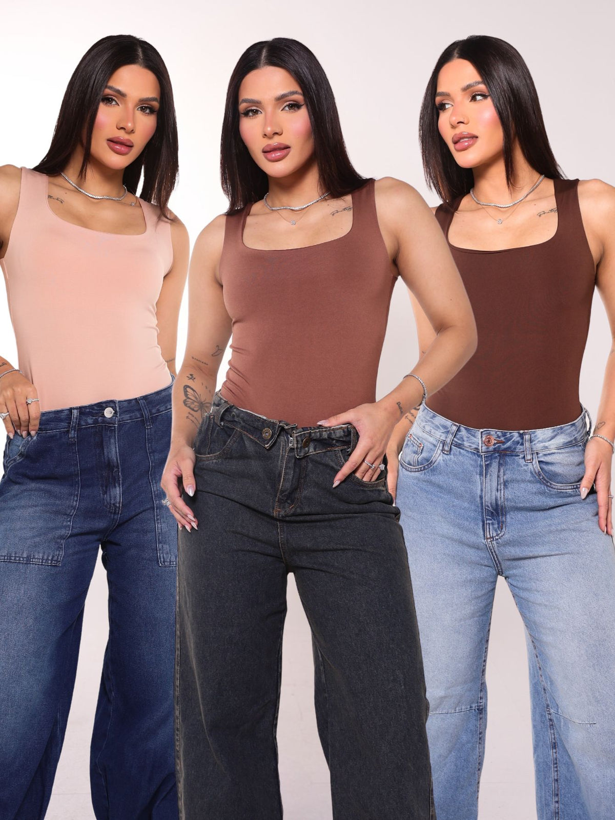 Kit Body 3 Quadrado Feminino