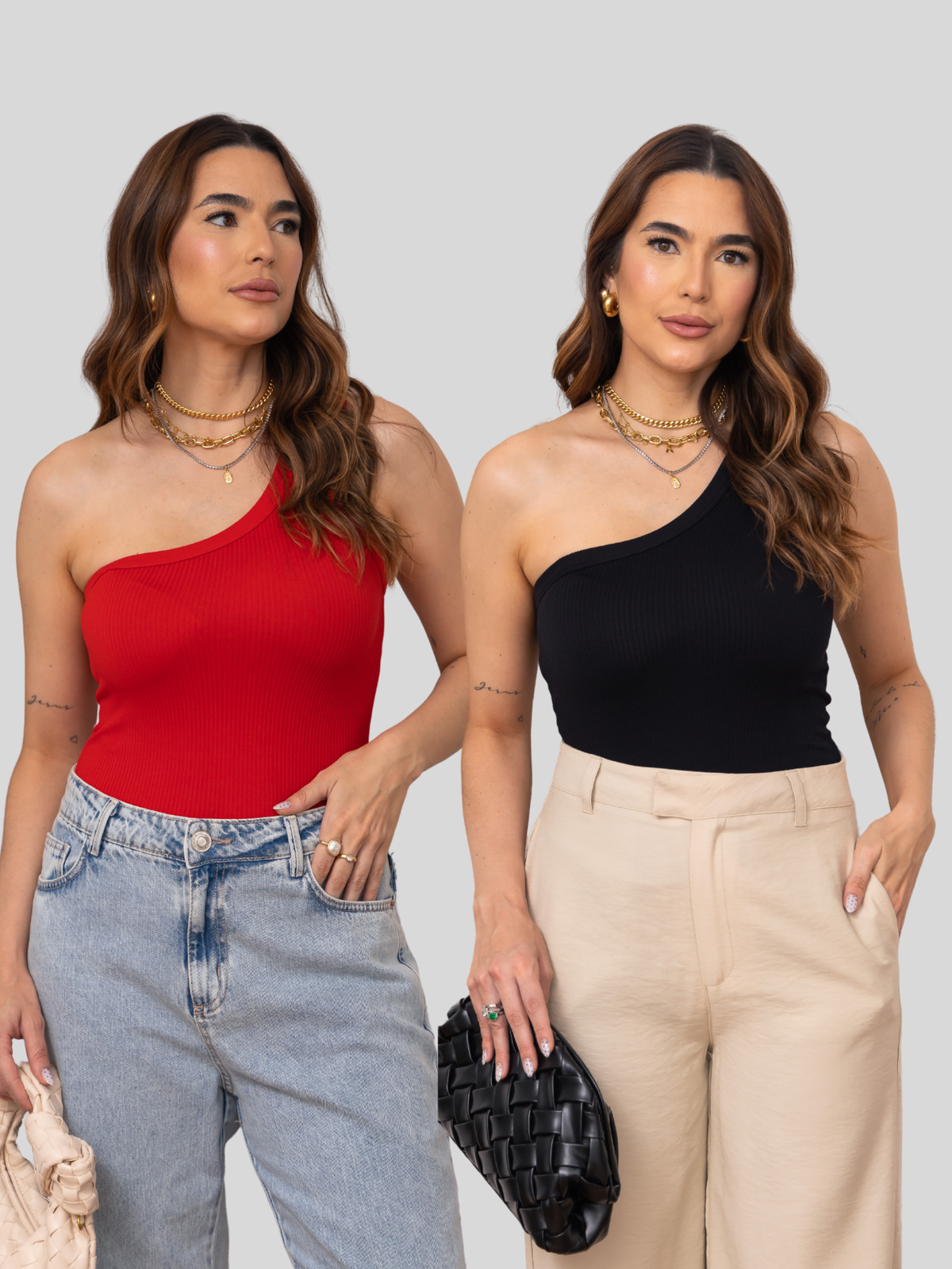 Kit 2 Blusa Mula Manca Canelada