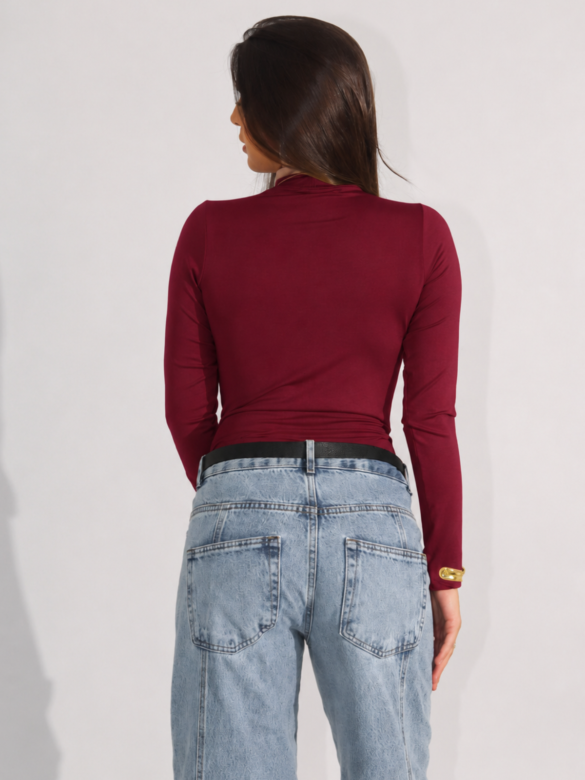 Blusa Segunda Pele Gola Alta