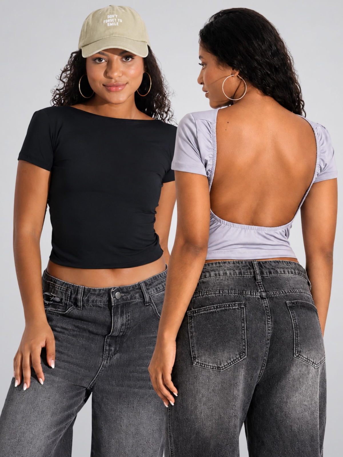 Kit 2 Blusa Costa Nua Feminina