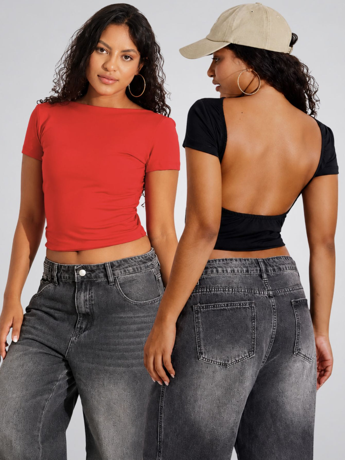 Kit 2 Blusa Costa Nua Feminina