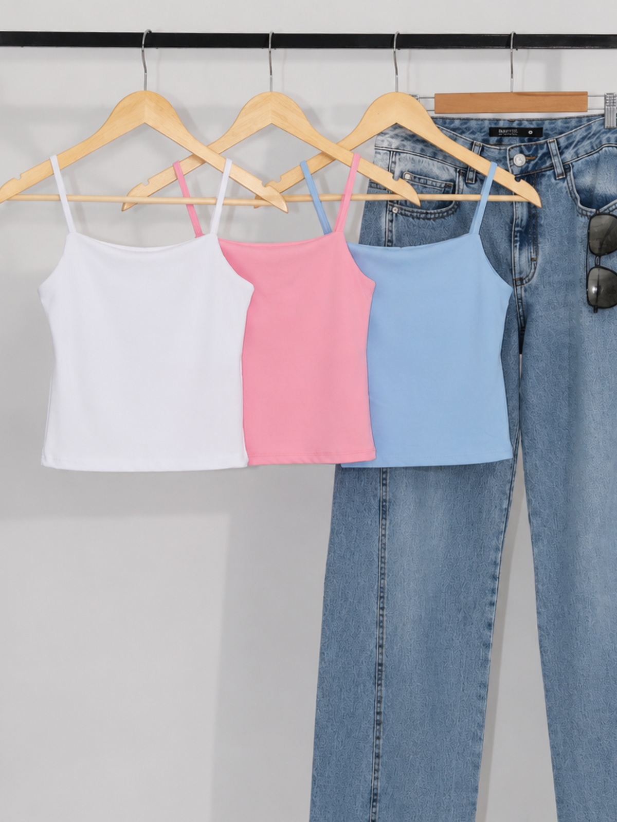 Kit 3 Cropped Regatinha Feminino