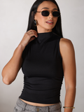 Blusa Feminina Gola Reta