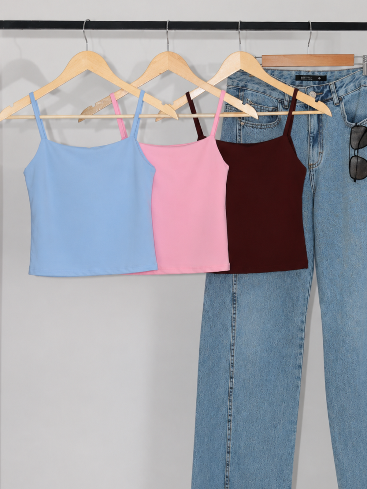 Kit 3 Cropped Regatinha Feminino