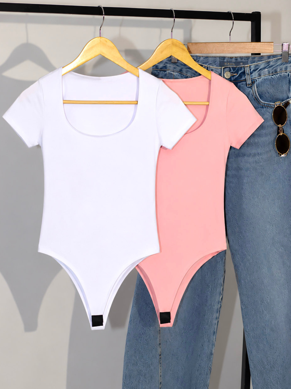 Kit 2 Body Manguinha Feminino