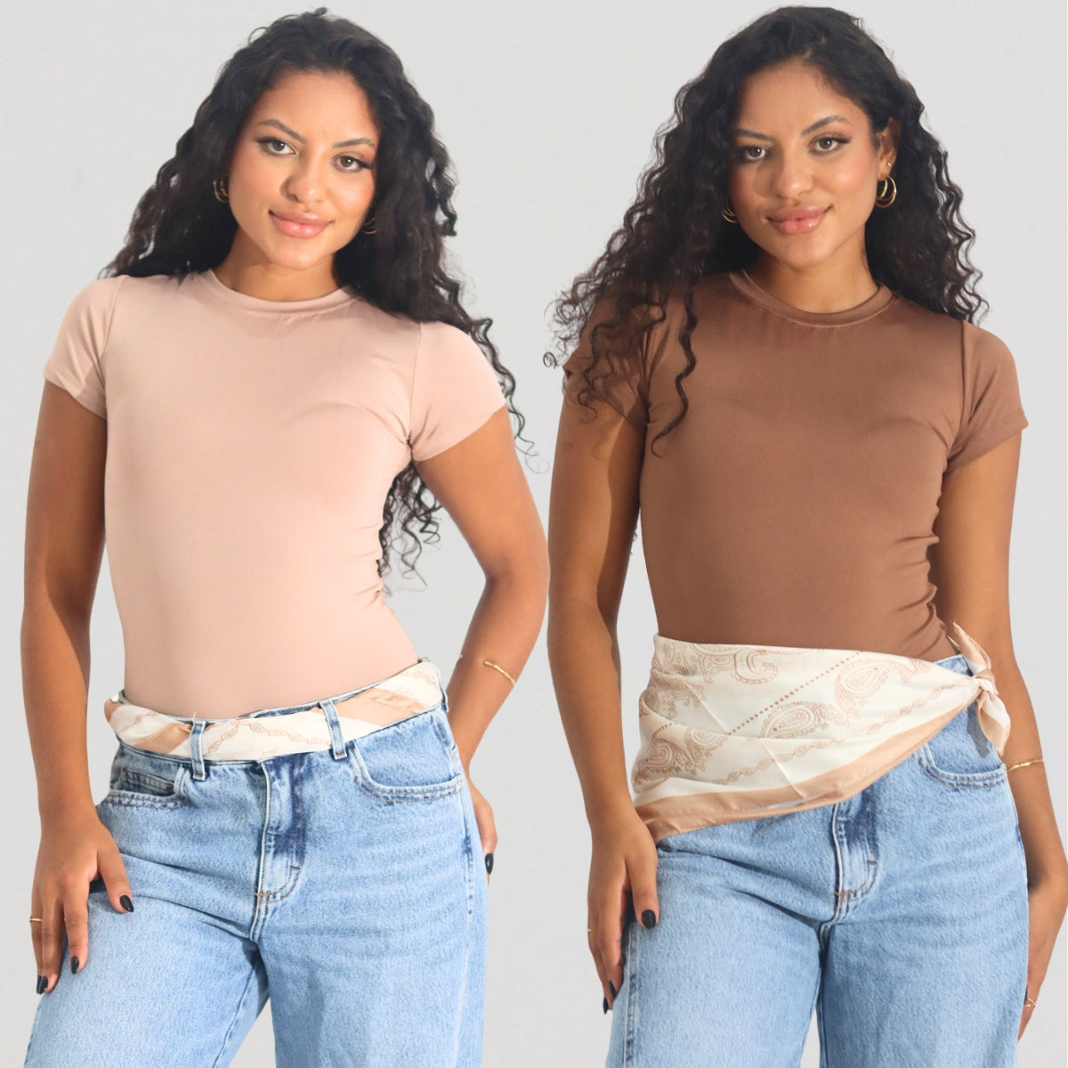 Kit 2 Body Careca Feminino