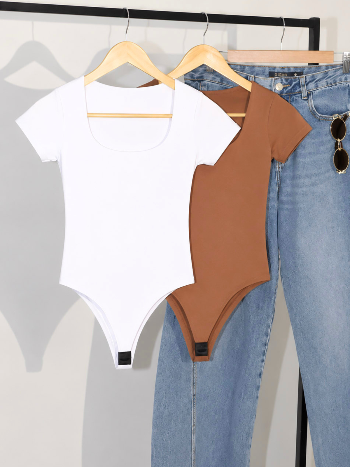 Kit 2 Body Manguinha Feminino