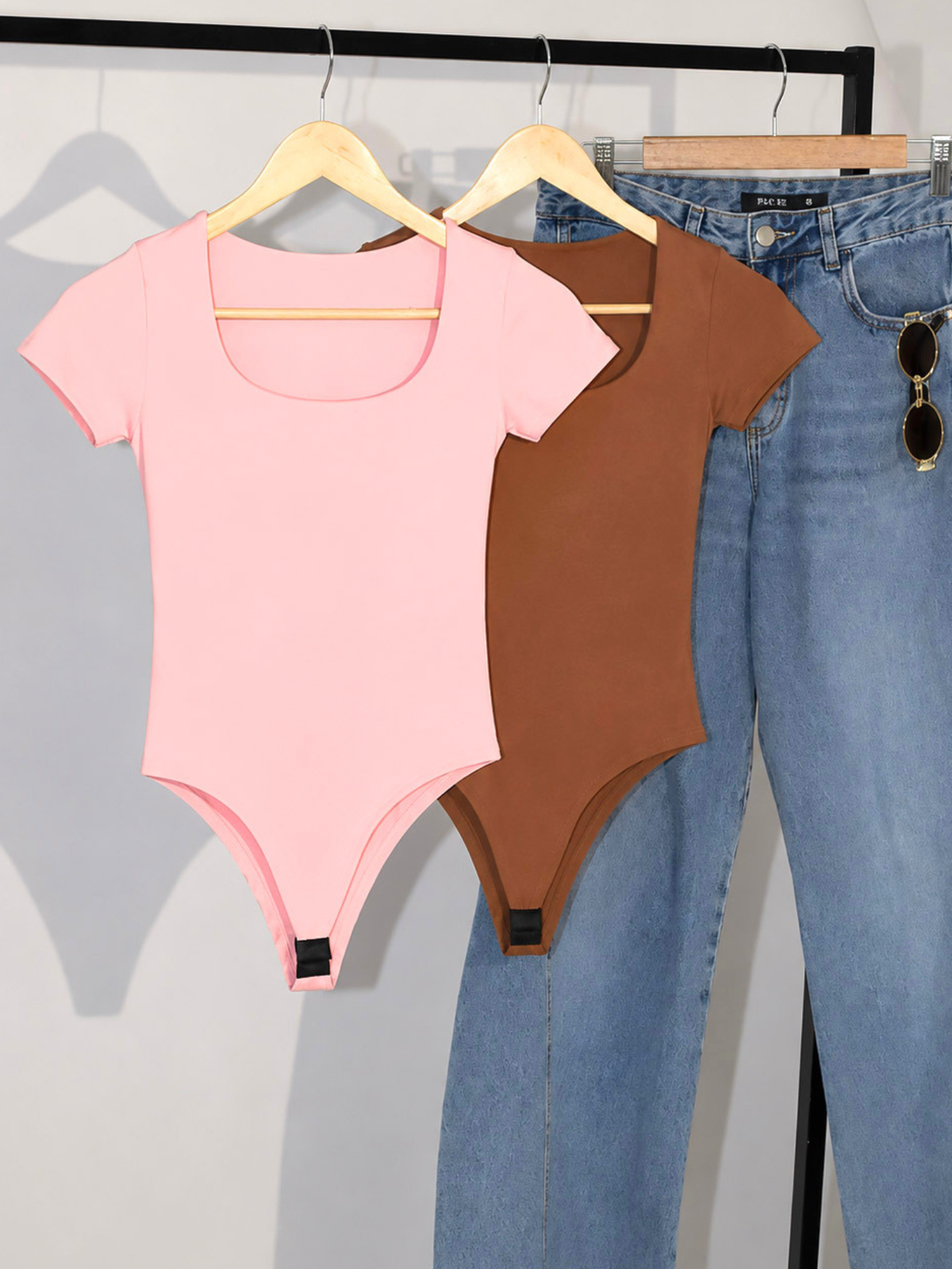 Kit 2 Body Manguinha Feminino