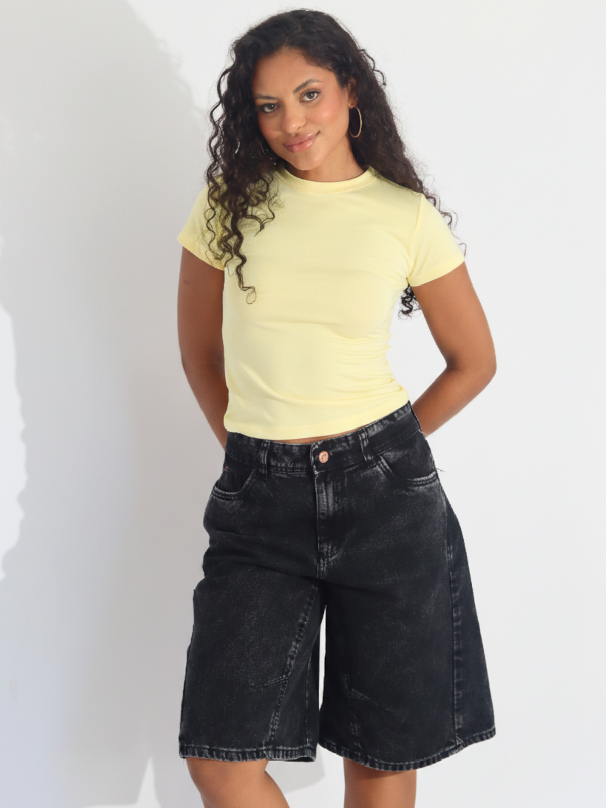 Blusa Baby Tee Feminina Slim
