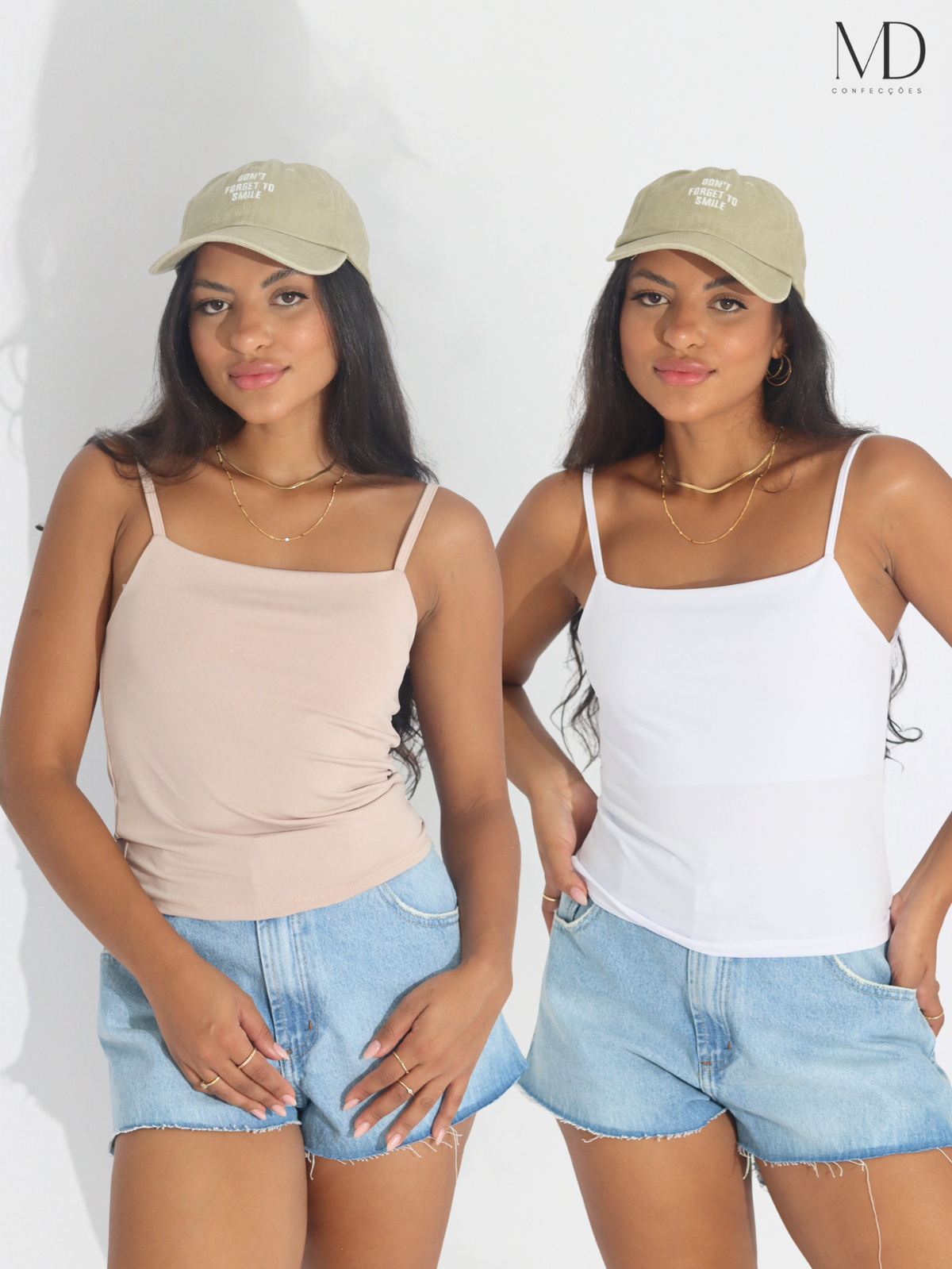 Kit 2 Cropped Regatinha Feminino