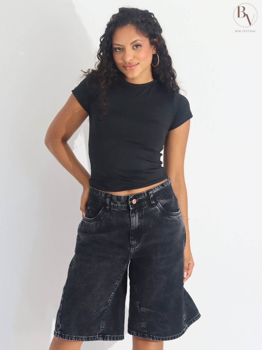 Blusa Baby Tee Feminina Slim